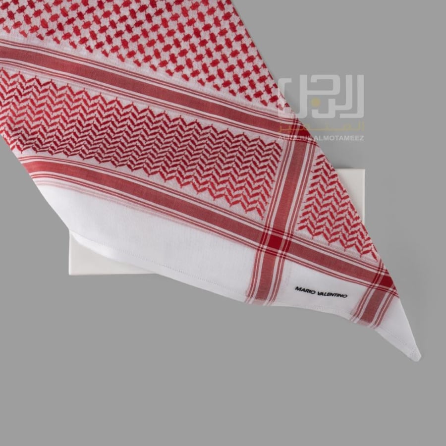 شماغ ماريو فالنتينو MVSR 2 احمر   2026