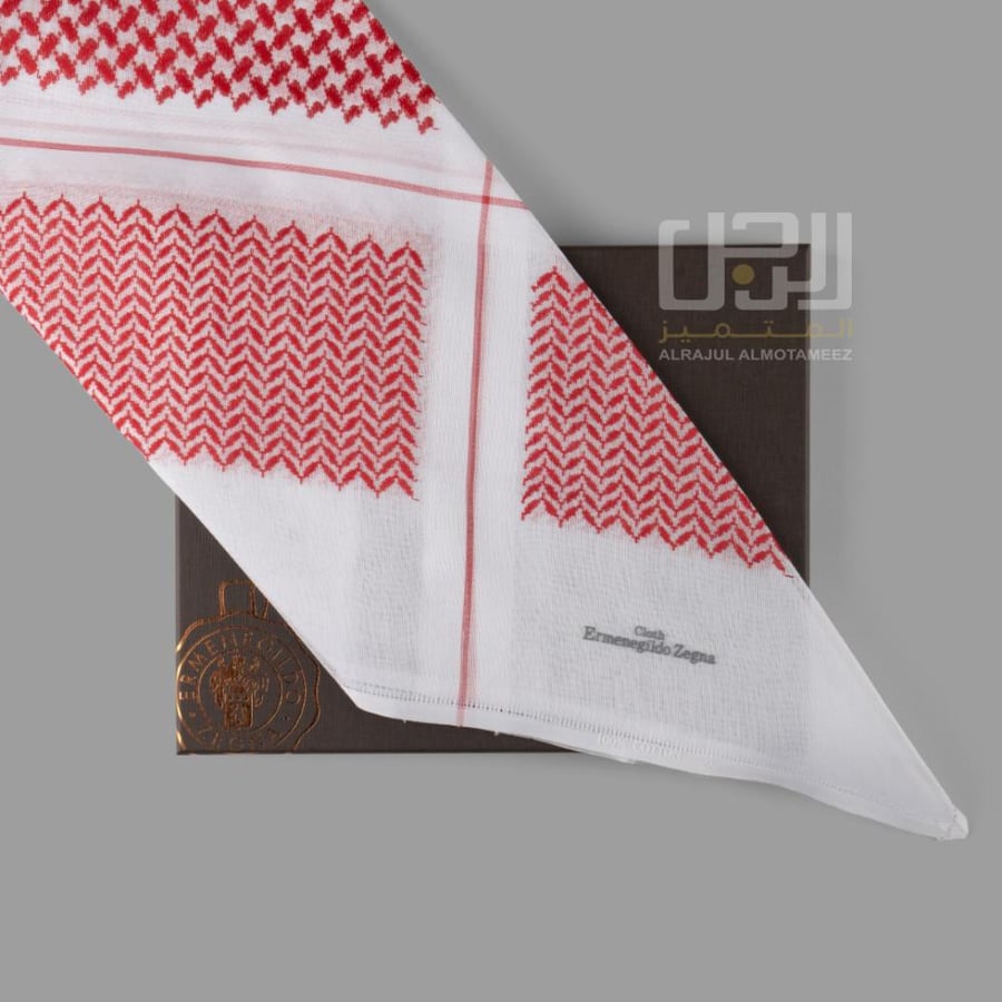 Ermenegildo Zegna Red Primer 2026 Shemagh