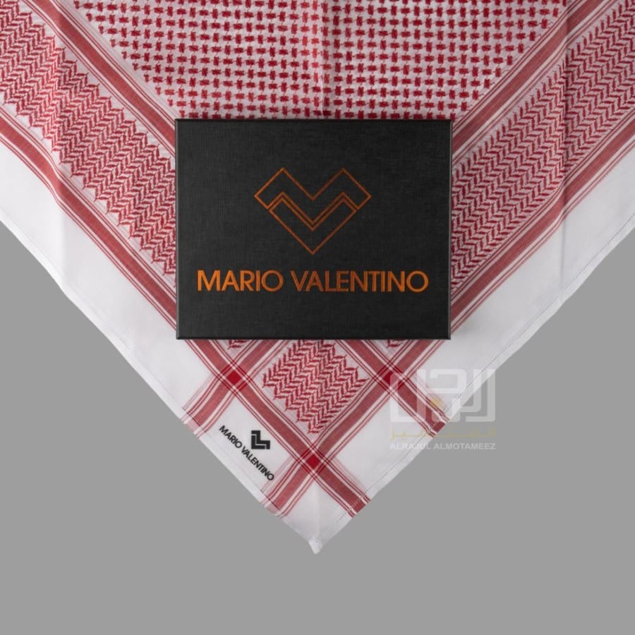شماغ ماريو فالنتينو احمر OMMVR 2026