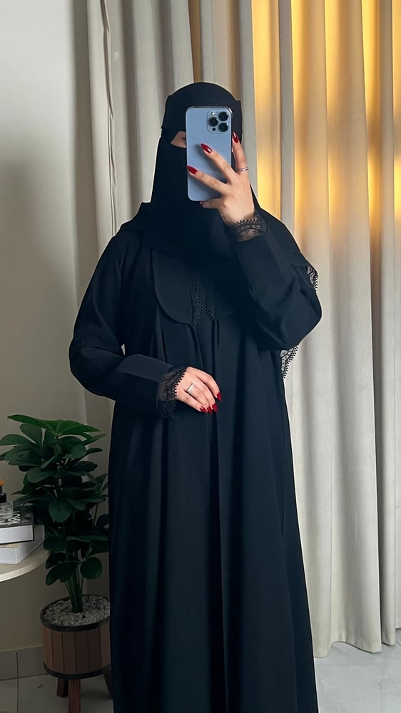 عبايه لمى دانتيل 338