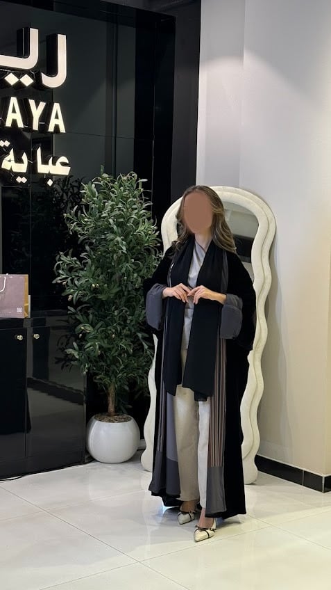 عبايه فرح دبل فيس