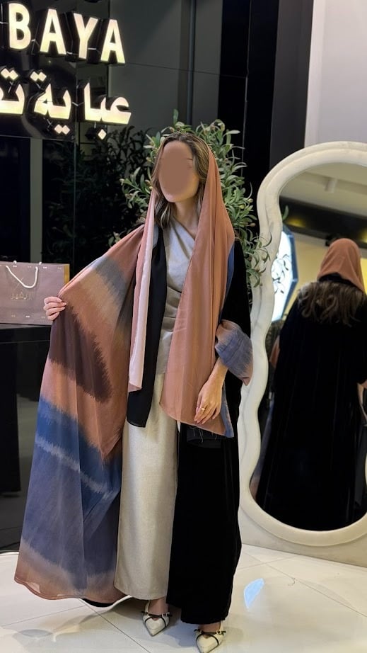عباية اصايل دبل فيس