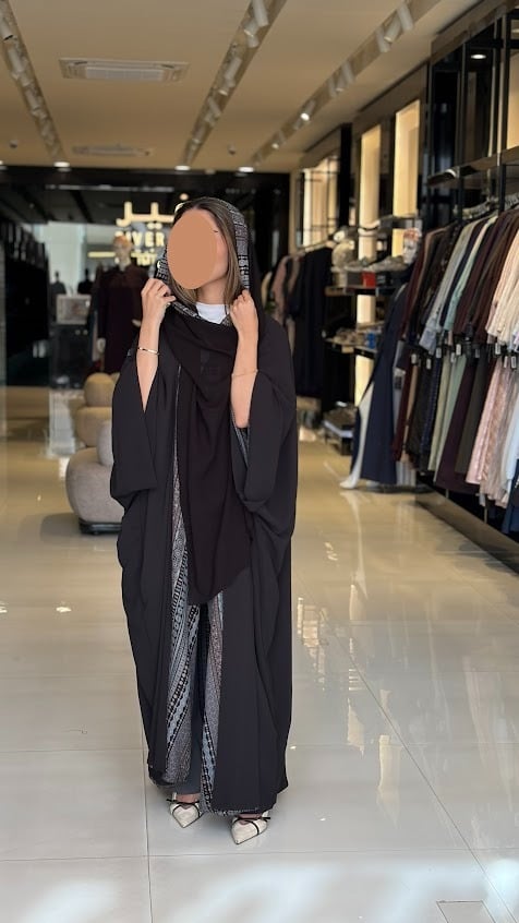 عباية كشميري دبل فيس