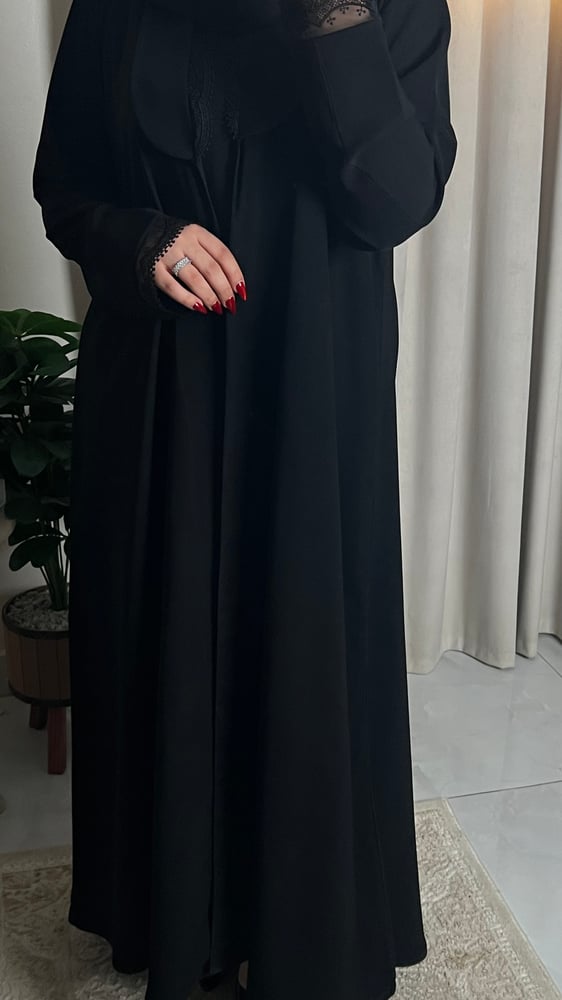 عبايه لمى دانتيل 338