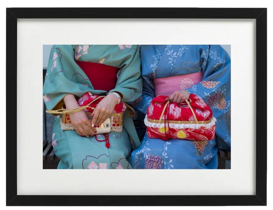 In kimono