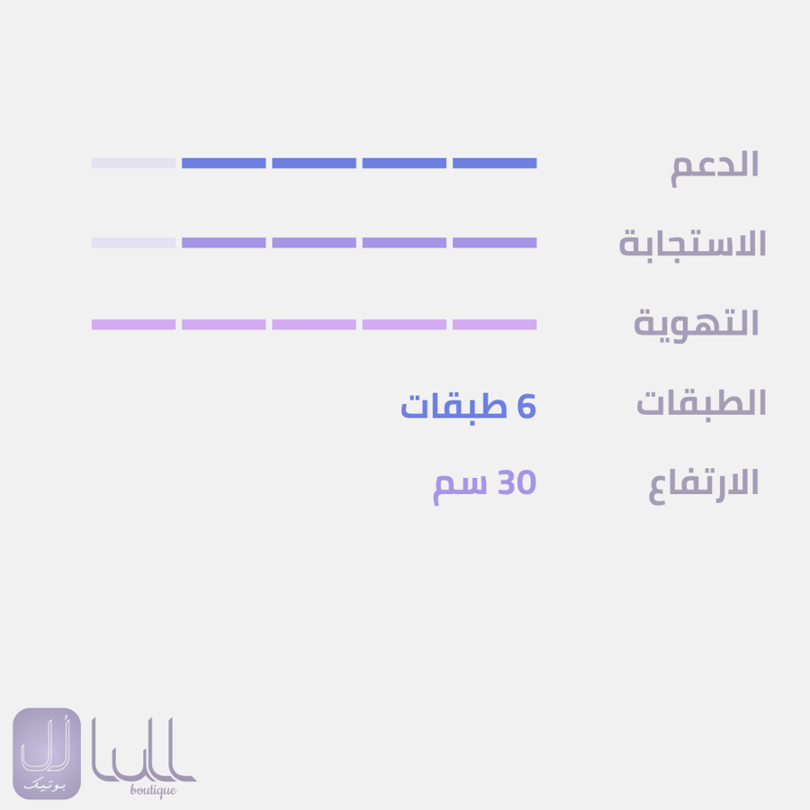 مرتبة بيور سينس مقاس مفرد ونص