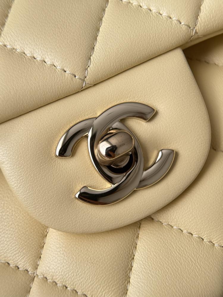 Cf lambskin leather small