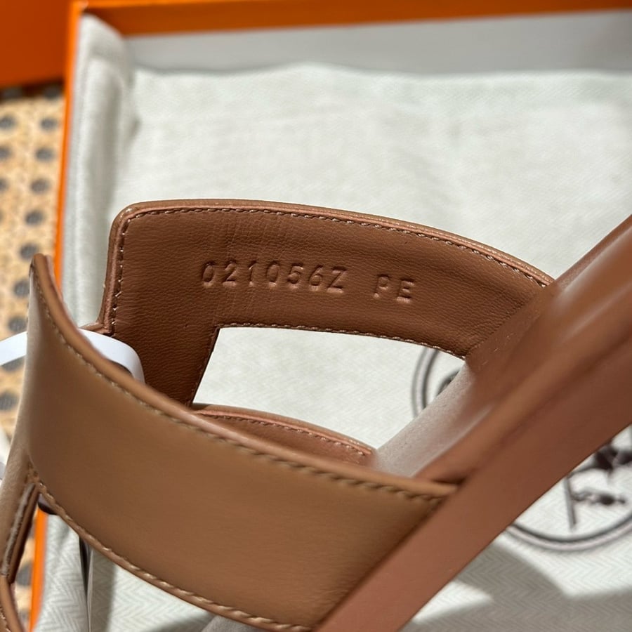Hermès Oran swift Sandals