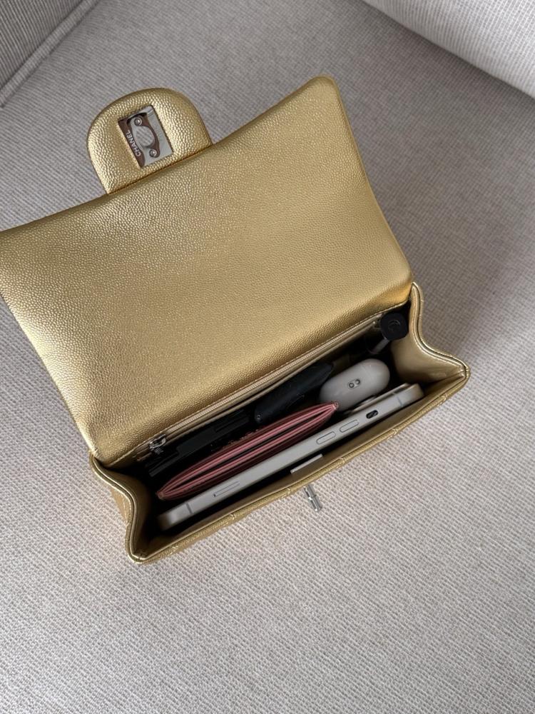 Mini flap top handle