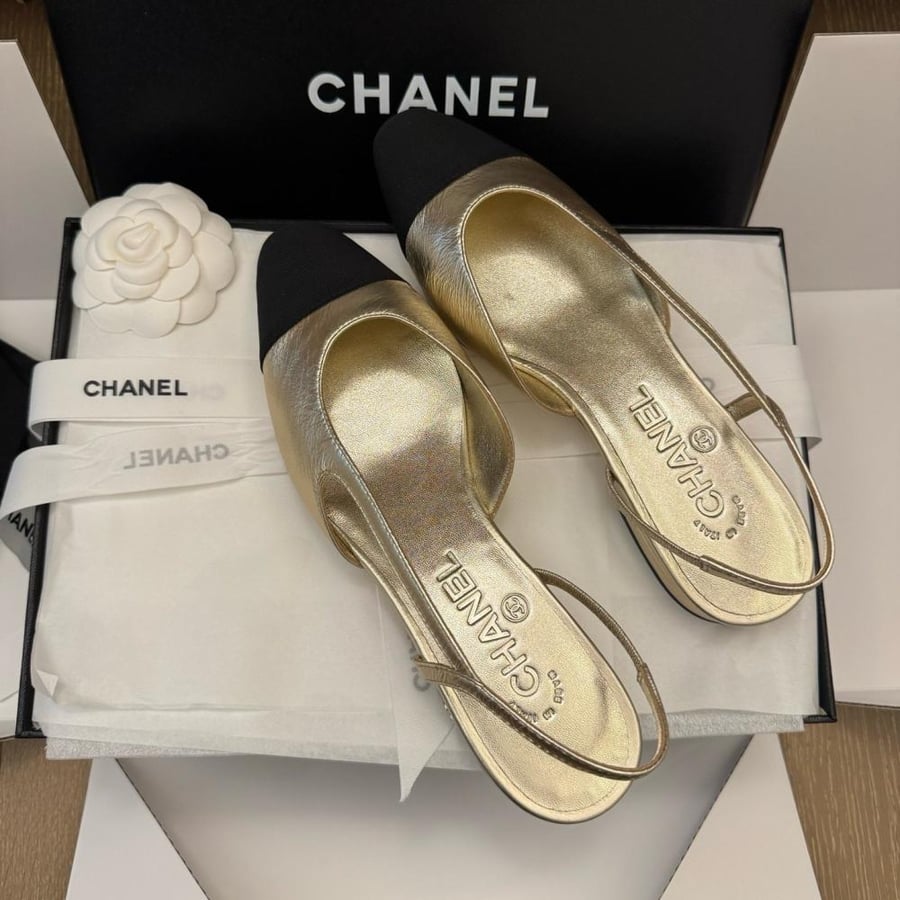Chanel slingbacks