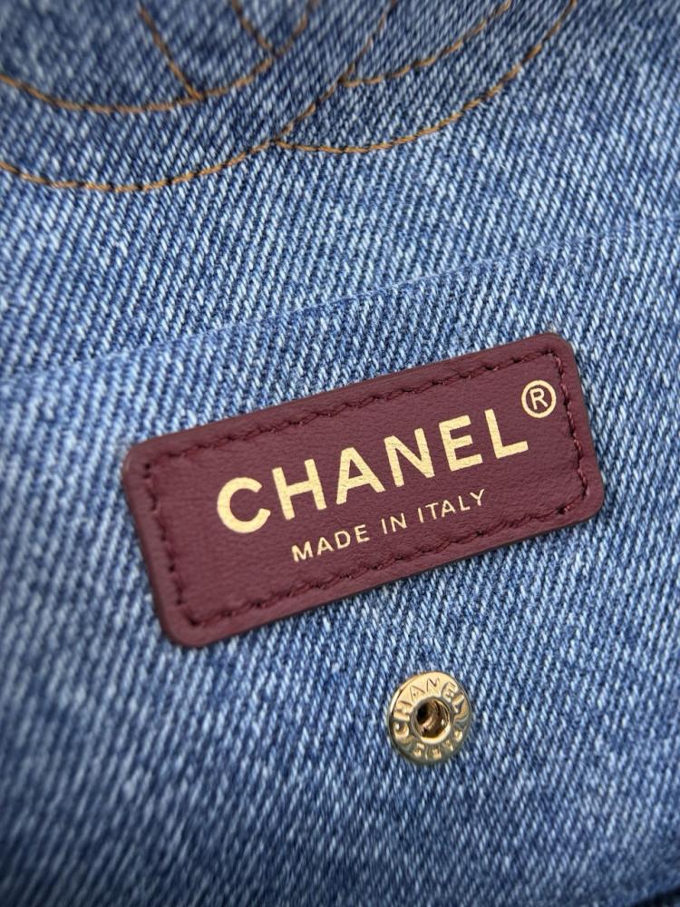 Mini flap denim