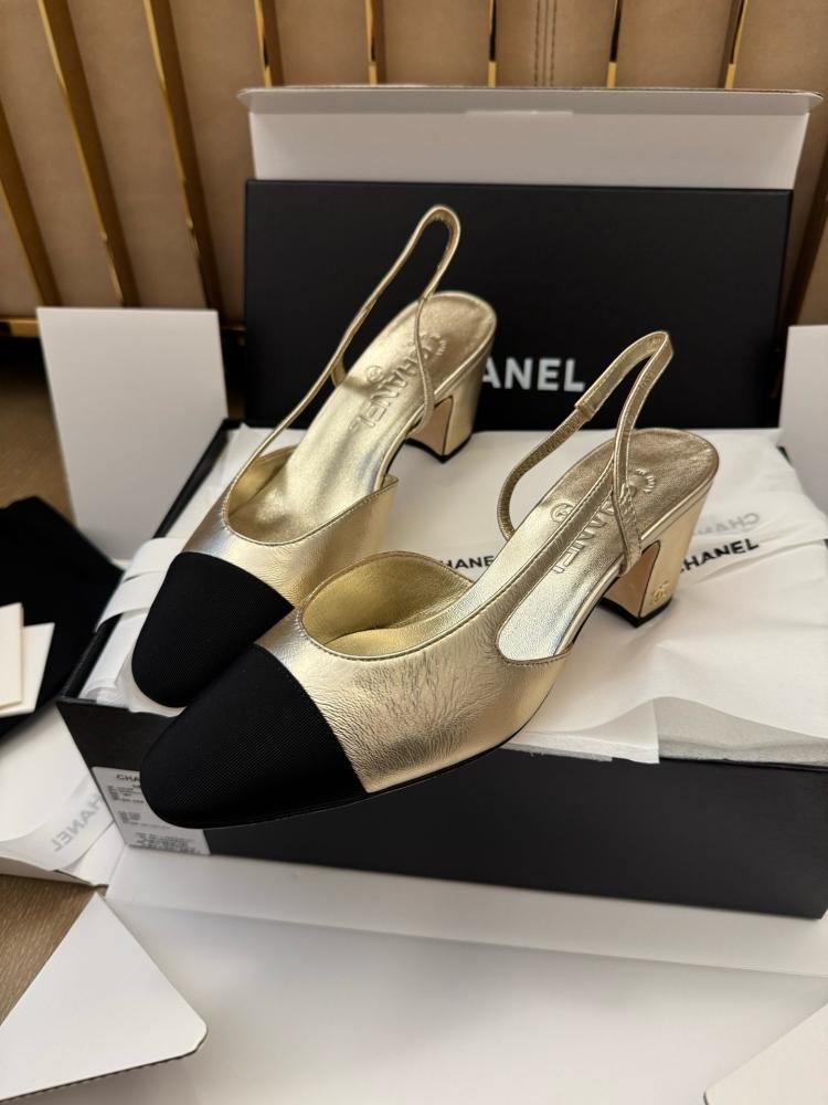 Chanel slingbacks