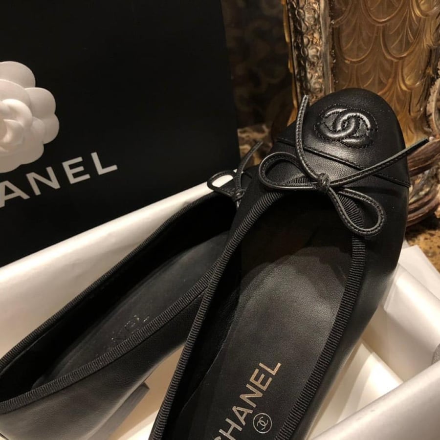 Ballet flats lambskin