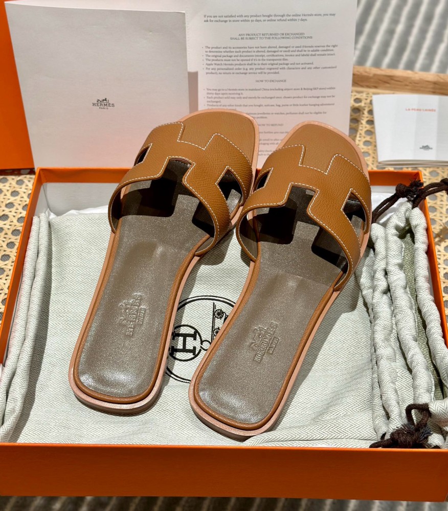Hermès Oran epsom Sandal