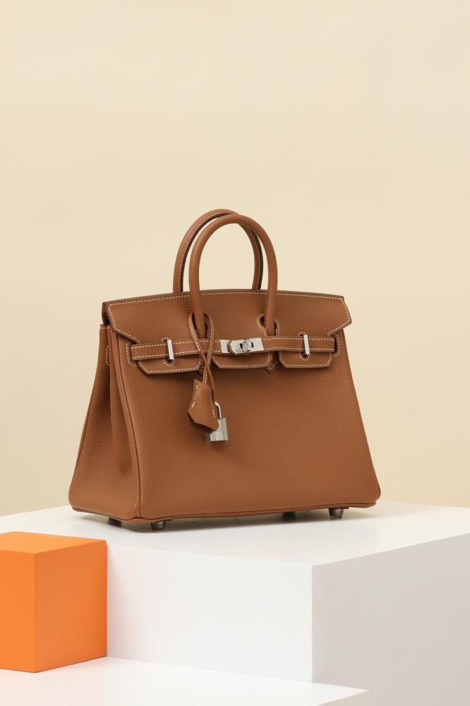 Birkin 25 gold togo