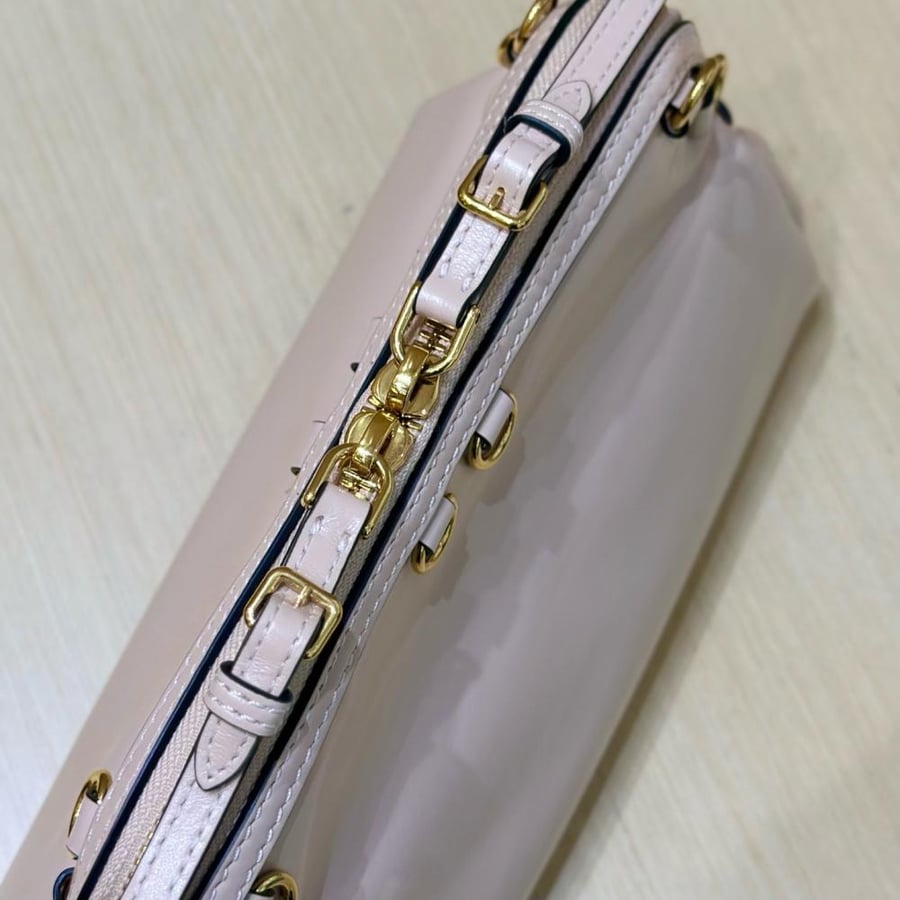 Caprice leather clutch bag