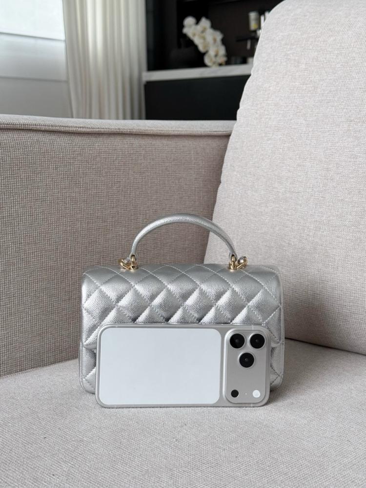 Mini flap top handle