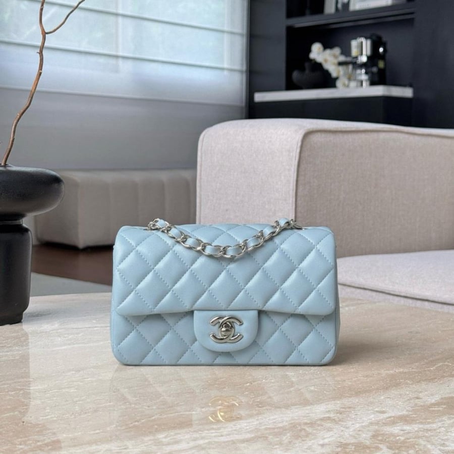 Cf mini lambskin leather phw