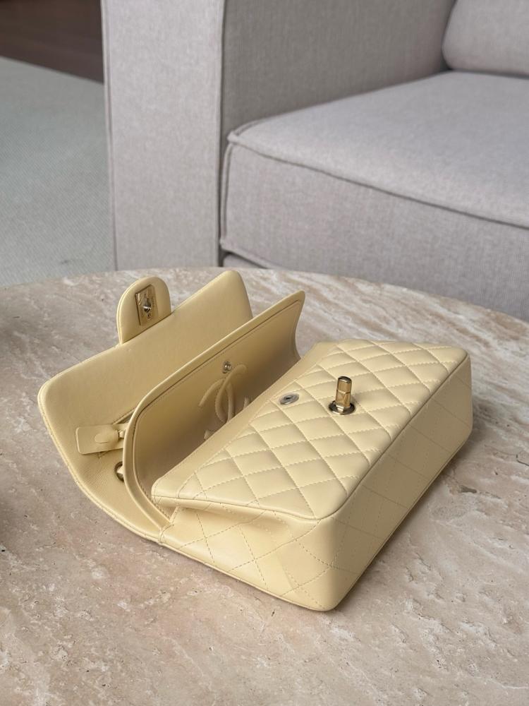Cf lambskin leather small