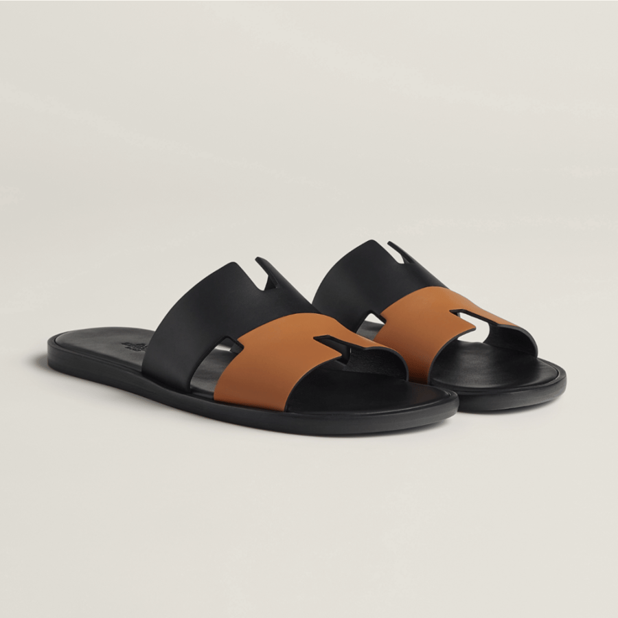Izmir Noir Naturel swift sandal