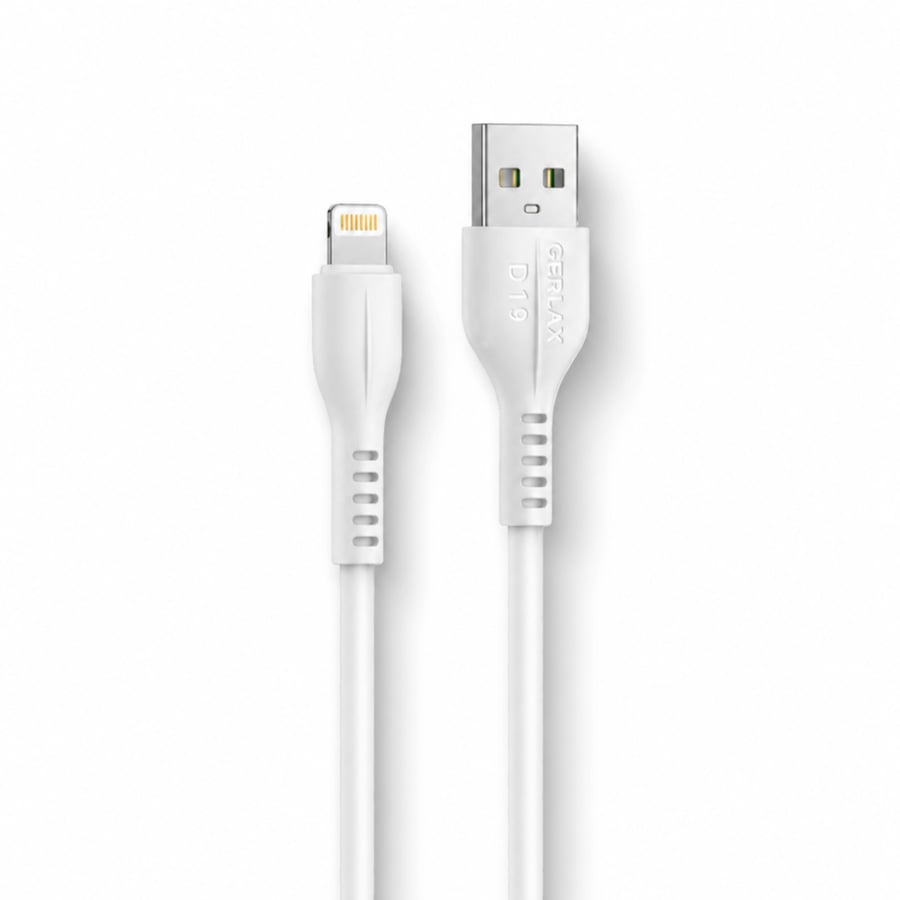 كابل شحن سريع USB إلى لايتنينج 9A م/ D19L ماركة جيرلكس