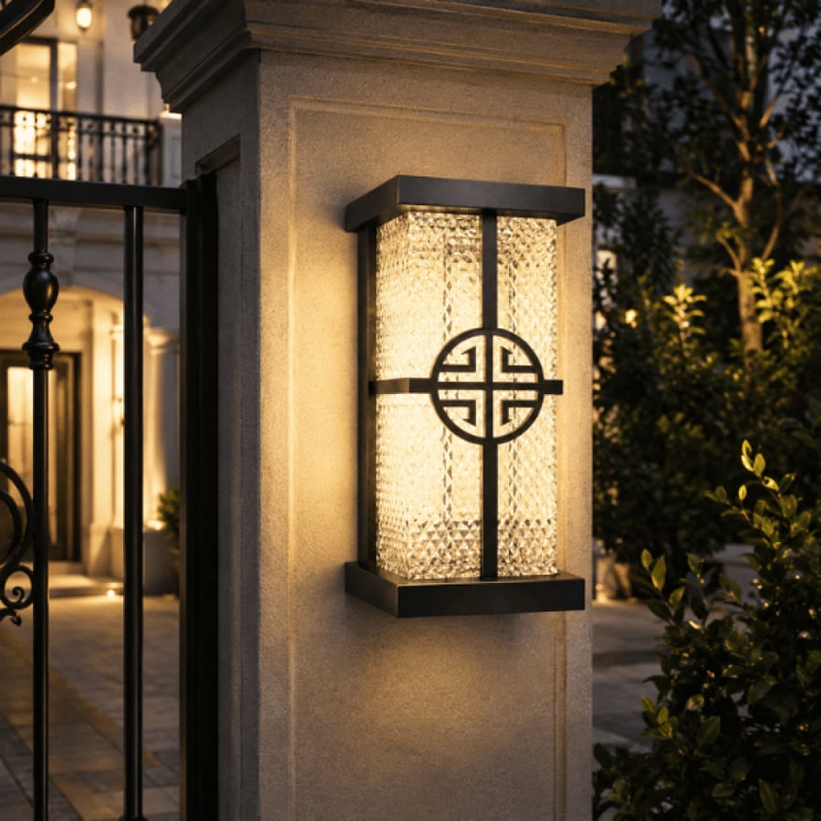 عرض 2 ابليك ليد مستطيل مزخرف جداري 24 واط م/CL0011 ماركة لوكسجين