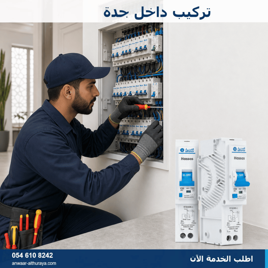 قاطع RCBO يفصل الكهرباء من اول لمسه