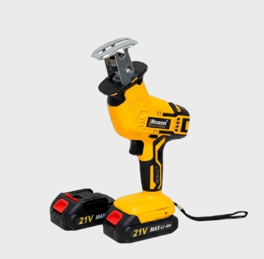 Roxon 21-volt cordless reciprocating saw