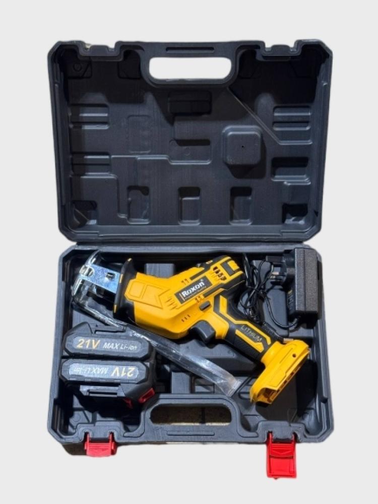 Roxon 21-volt cordless reciprocating saw