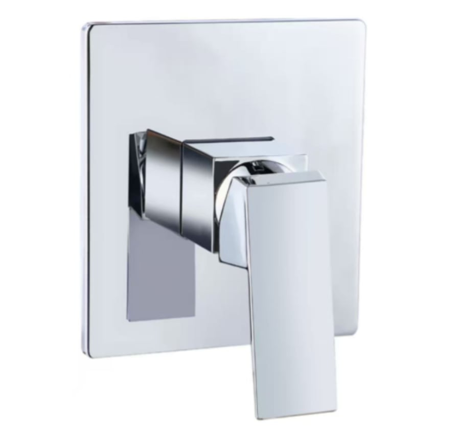 وجه خلاط دش مخفي كروم مربع خط واحد OS1838-1 MODEL GROHE اورينت