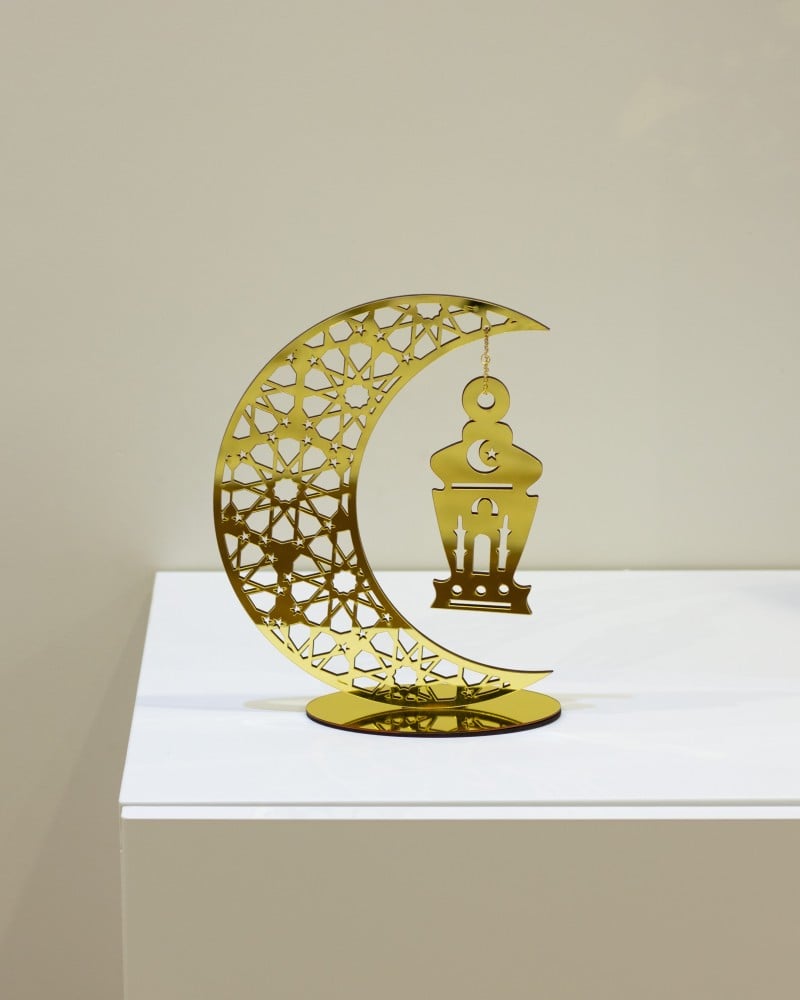 زينة رمضان هلال وفانوس