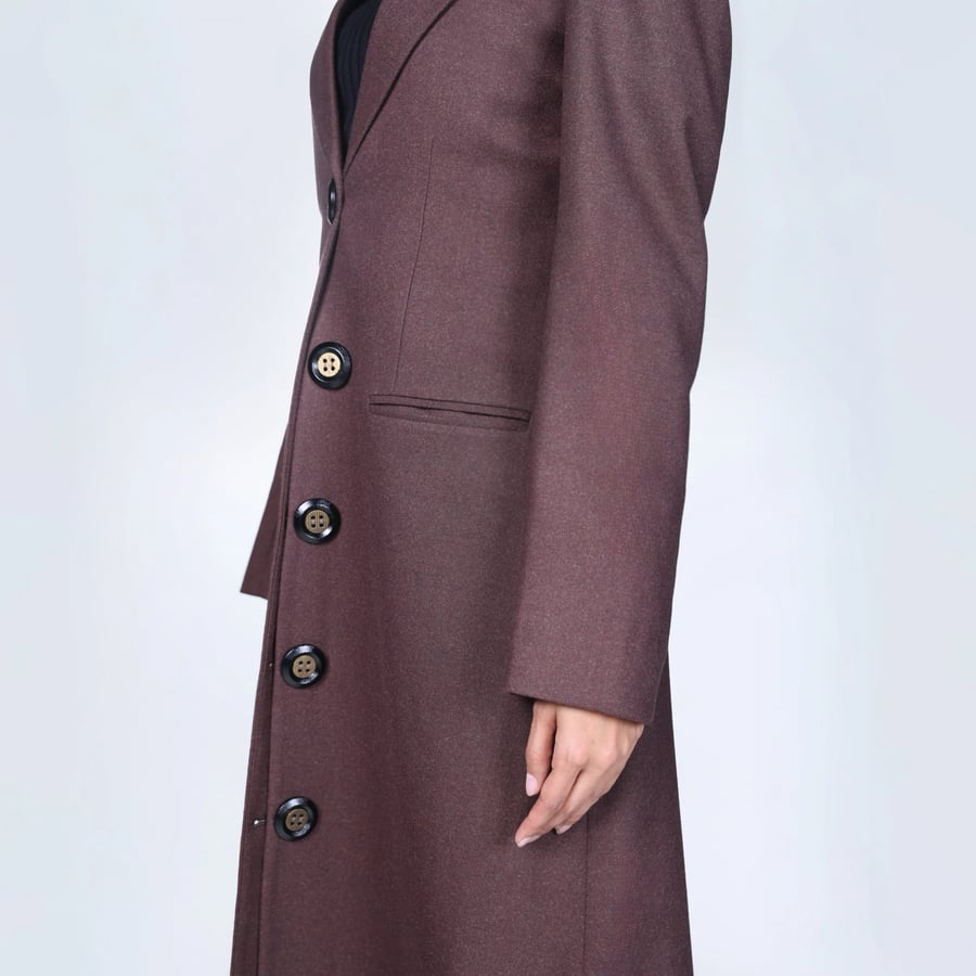 The Loura Fitted Long Coat