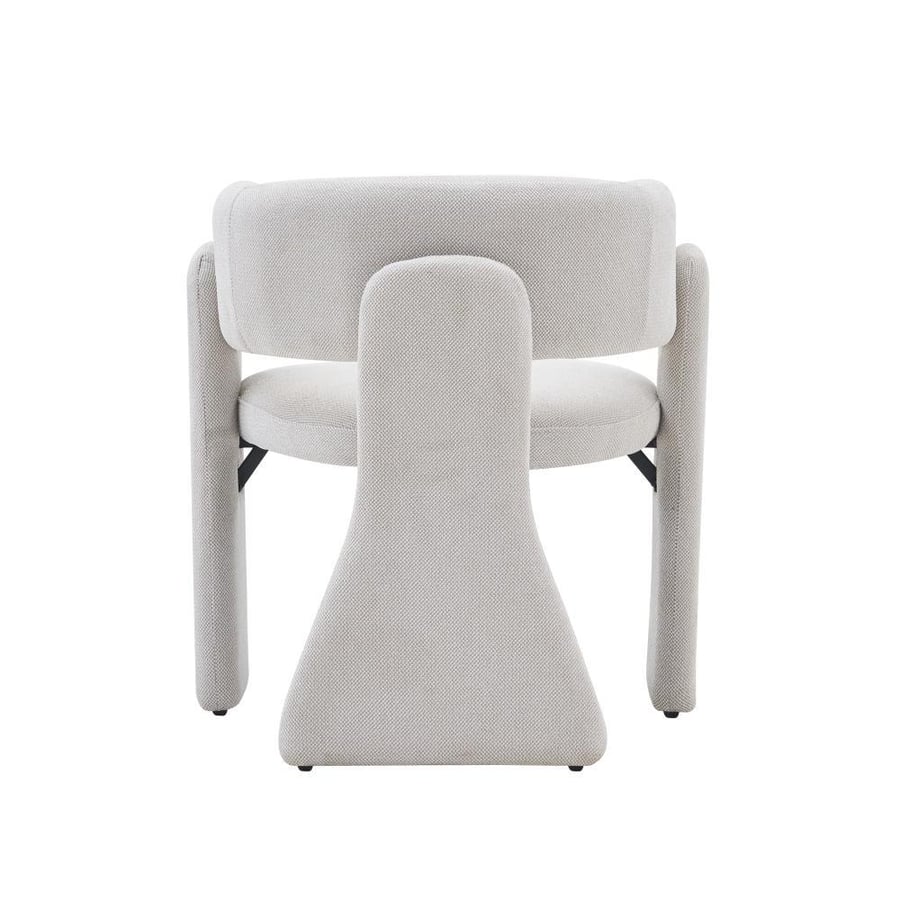 كرسي جلوس باللون الرمادي الفاتح