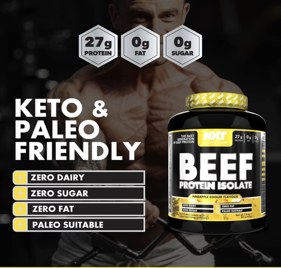 NXT BEEF / بروتين اللحم بنكهة اناناس