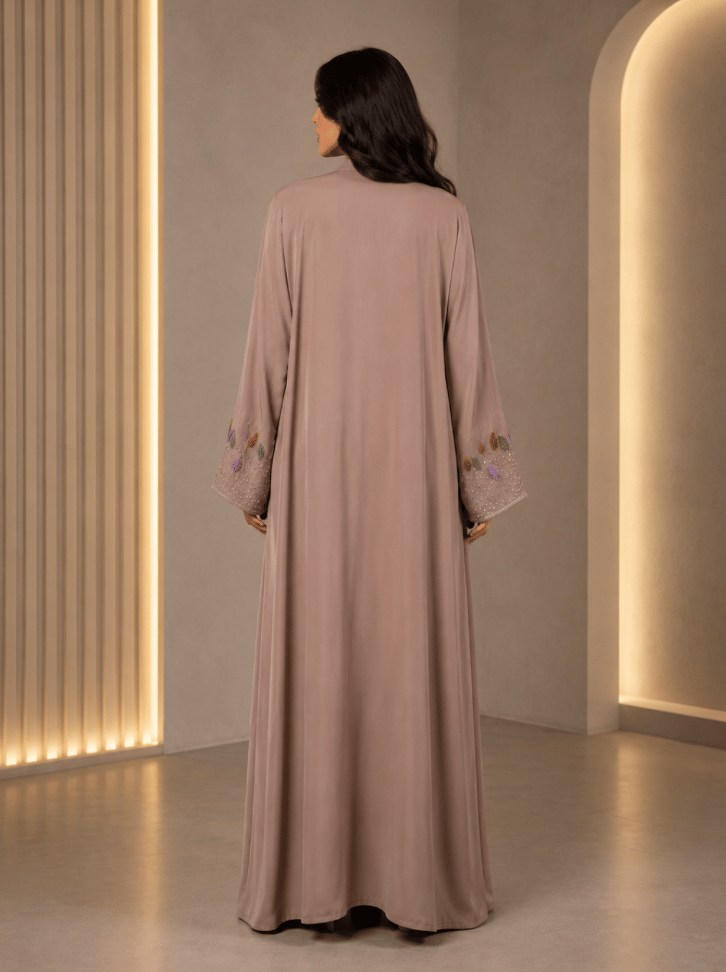 عباية لمسة لافندر