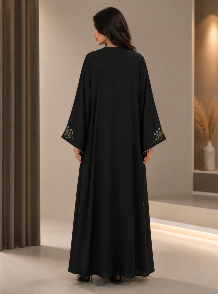 عباية نقشات الذهب
