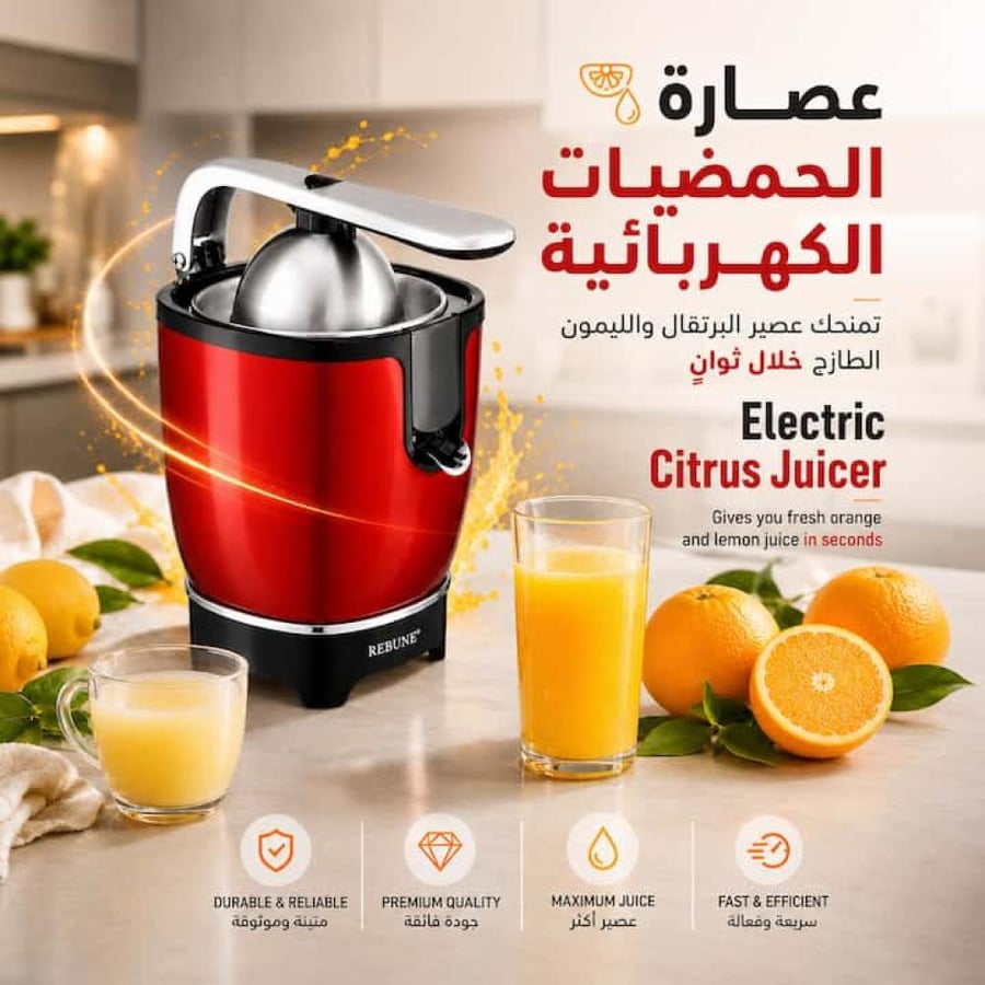 عصارة برتقال كهربائية ريبون