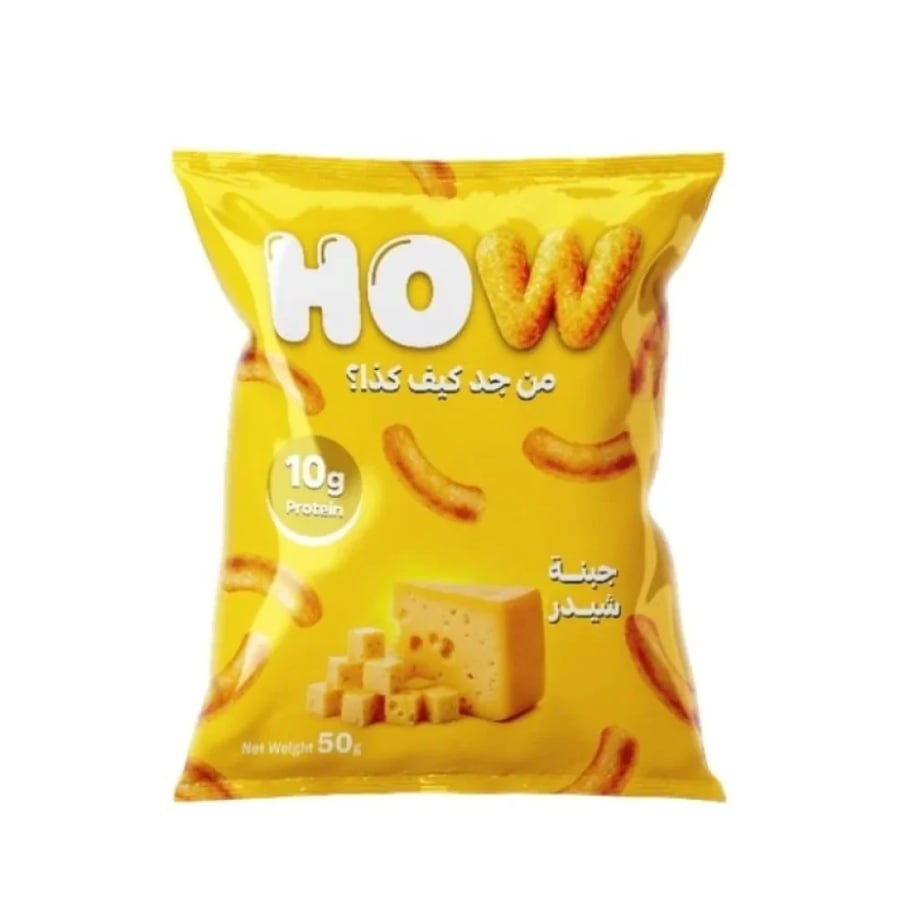 بروتين بافس هاو 50 جم - HOW PROTEIN PUFFS