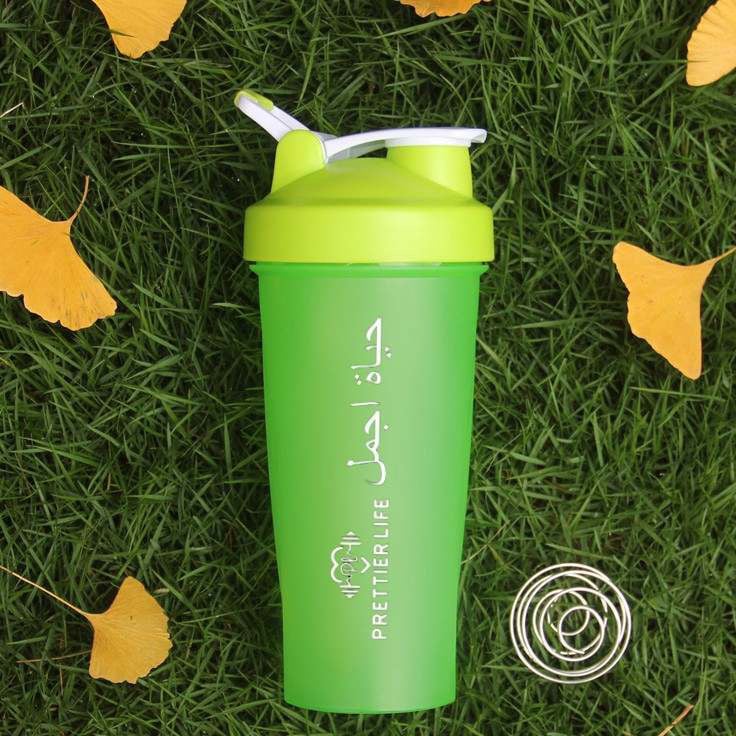 600 ml size shaker with a metal ball available in several colors