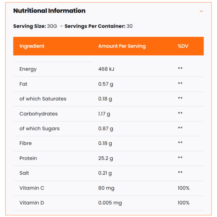 ايزو بروتين عصير من نكست نكهة عصير البرتقال 900 جم - NXT Nutrition Pure Iso Juice Protein