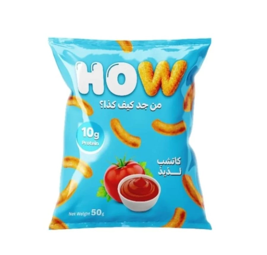 بروتين بافس هاو 50 جم - HOW PROTEIN PUFFS