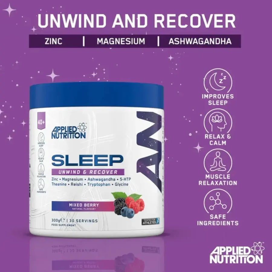 أبلايد نيوترشن سليب – دعم النوم العميق والاستشفاء العضلي Applied Nutrition Sleep