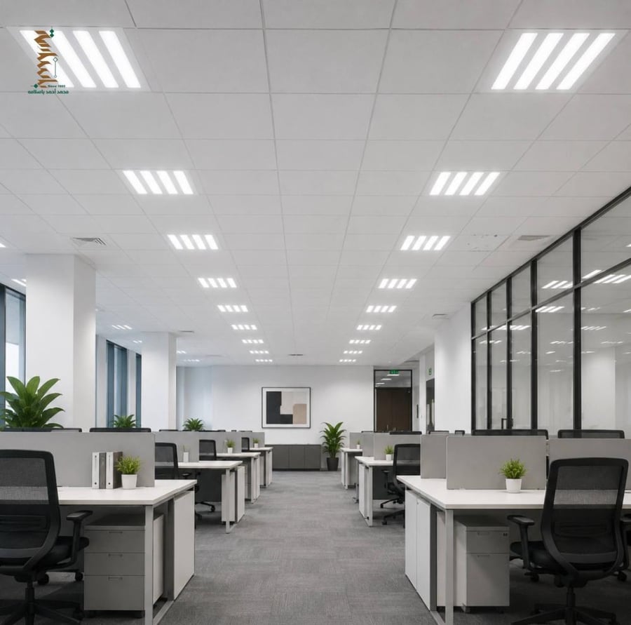 إنارة شرائح LED للسقف المستعار 60×60 سم