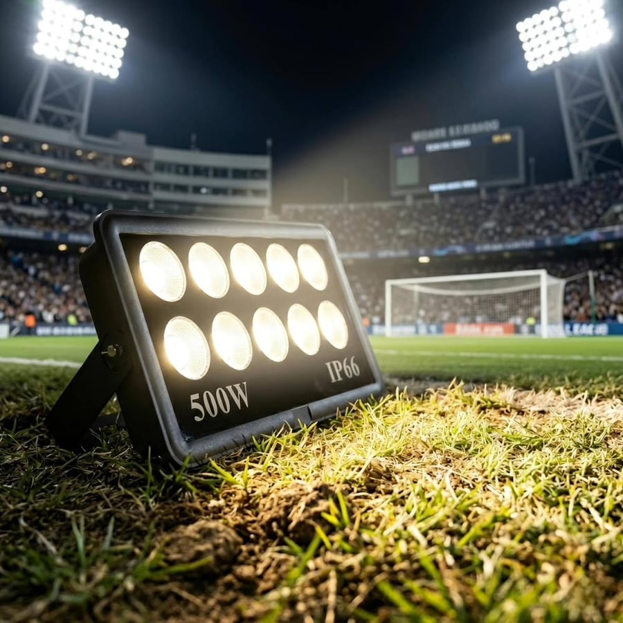 كشاف ملاعب LED عيون COB بخيارات واط متعددة