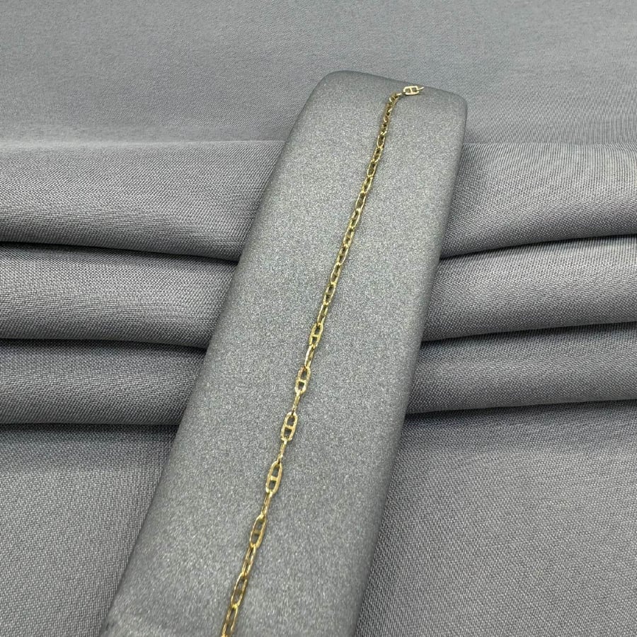 اسوارة ذهب طايحة  عيار 18