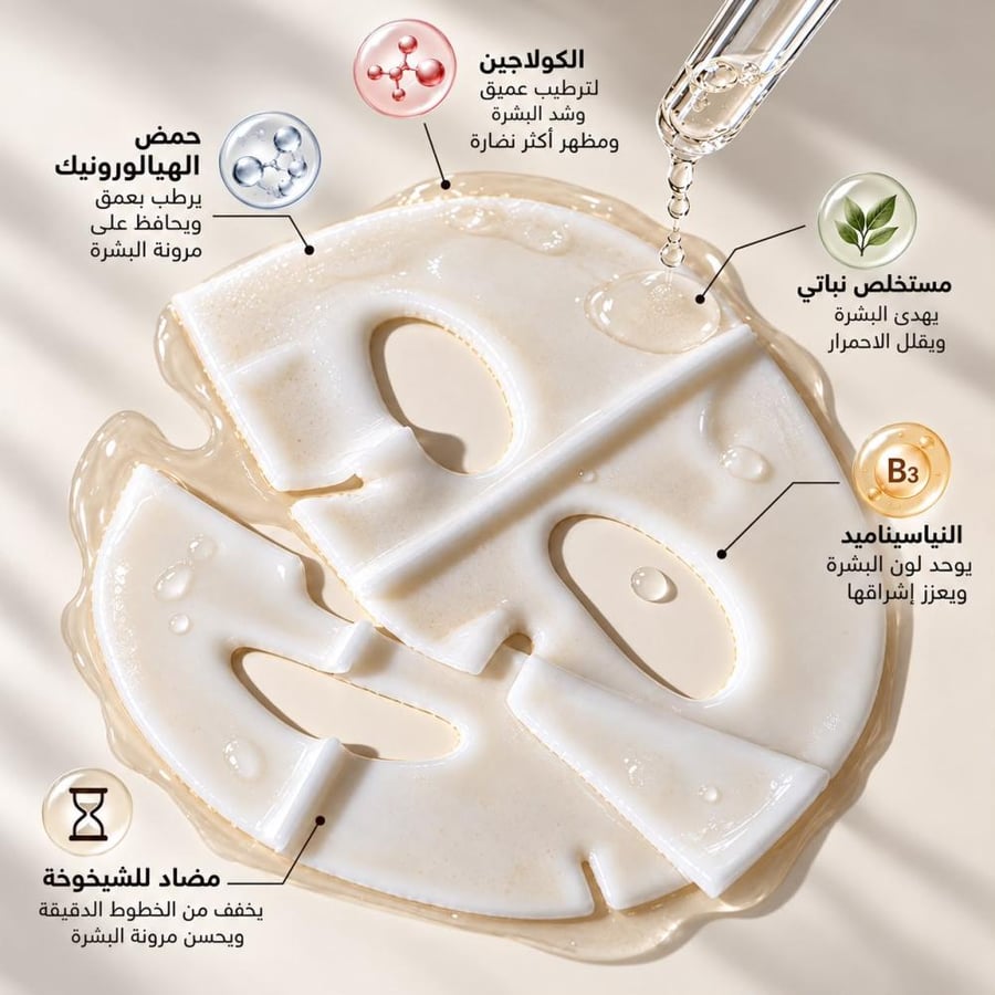 قناع الكولاجين المغذي