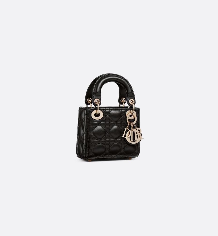 حقيبة Lady Dior بحجم مايكرو ماستر