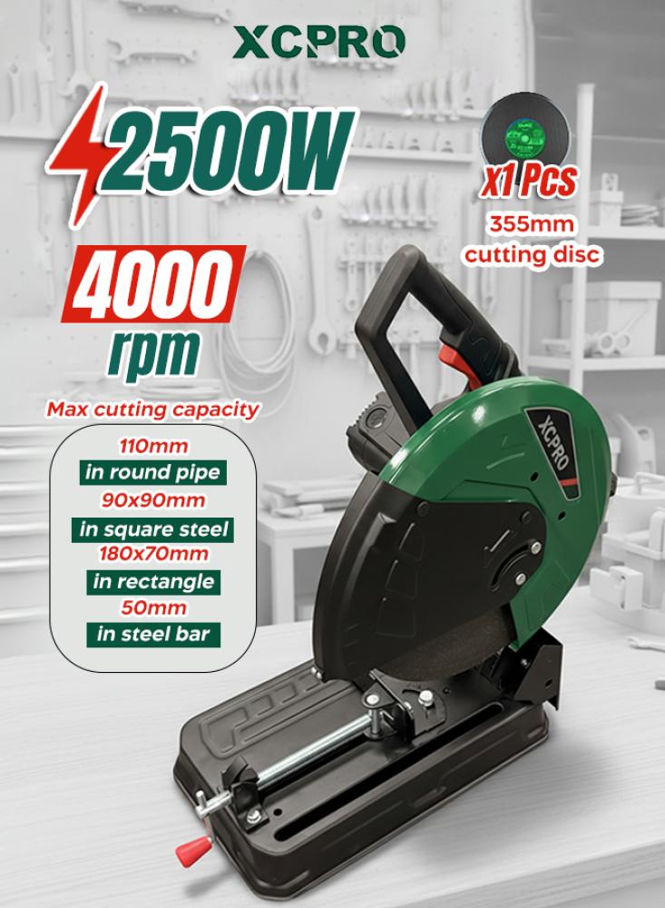 منشار فيبر 14 / 355 مم 2500 واط Cut off saw XCPRO