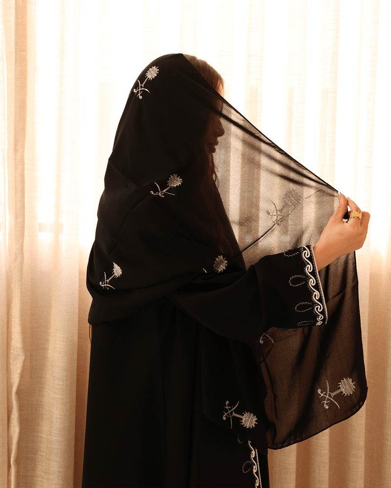 طرحة سيفين و نخلة