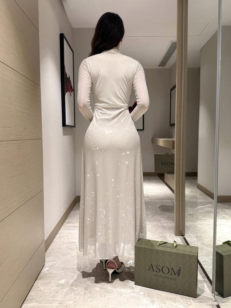 فستان عتاب بيج